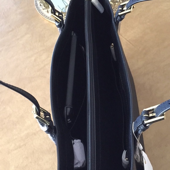 🆕Tory Burch YORK Large Leather tote in Black. NWT - Picture 3 of 8